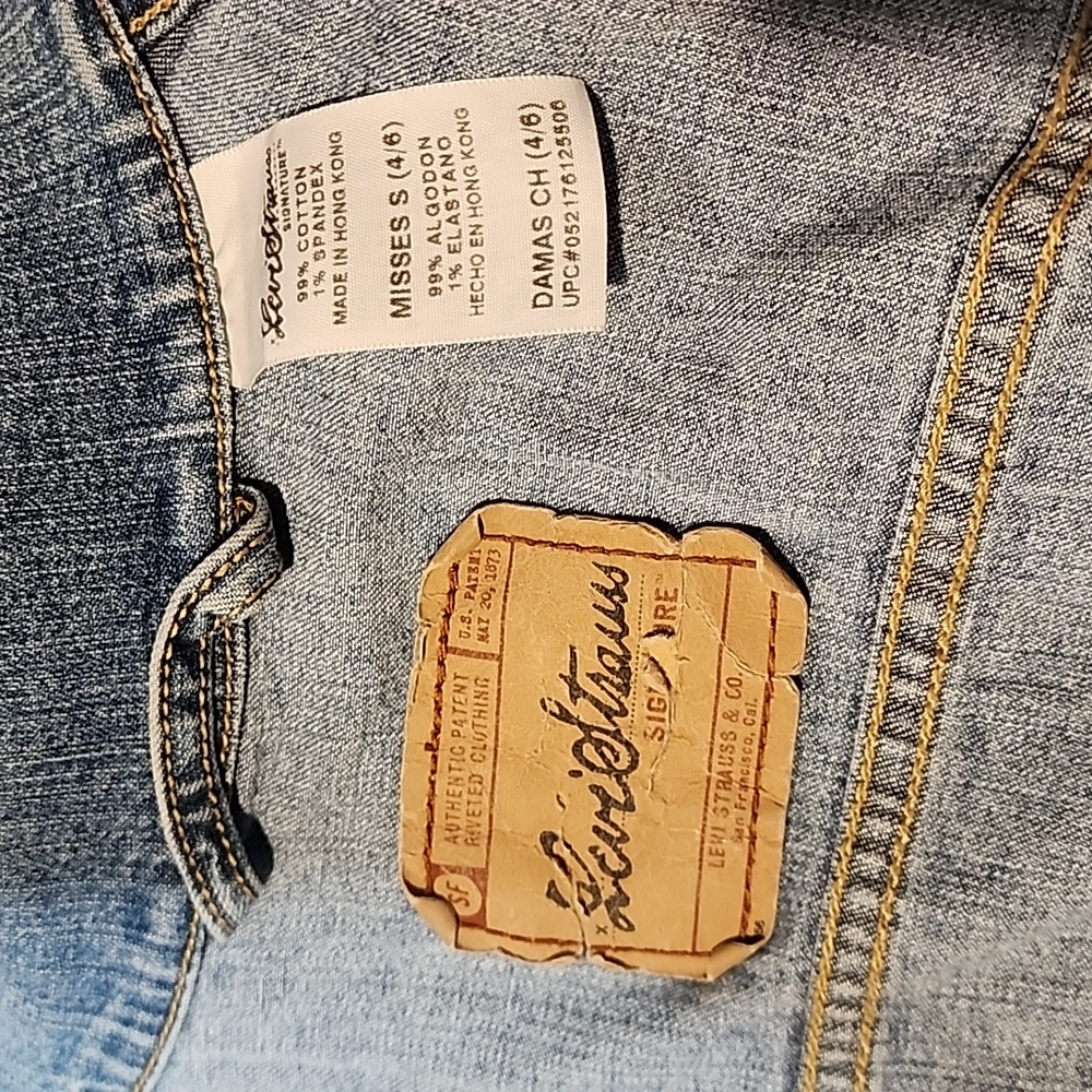 Levi Straus Fitted Denim Jacket - image 6